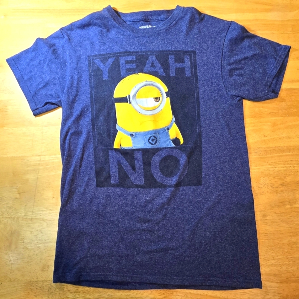 MINION MADE Despicable Me Minion Yeah No Graphic TShirt Small